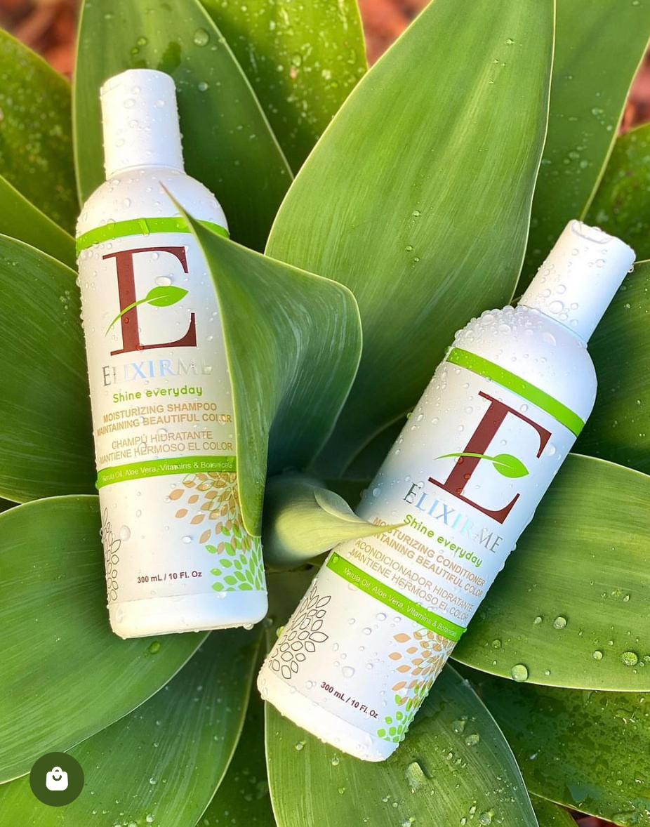 ElixirMe Moisturizing and Hydrating Conditioner for Dry Frizzy Hair.