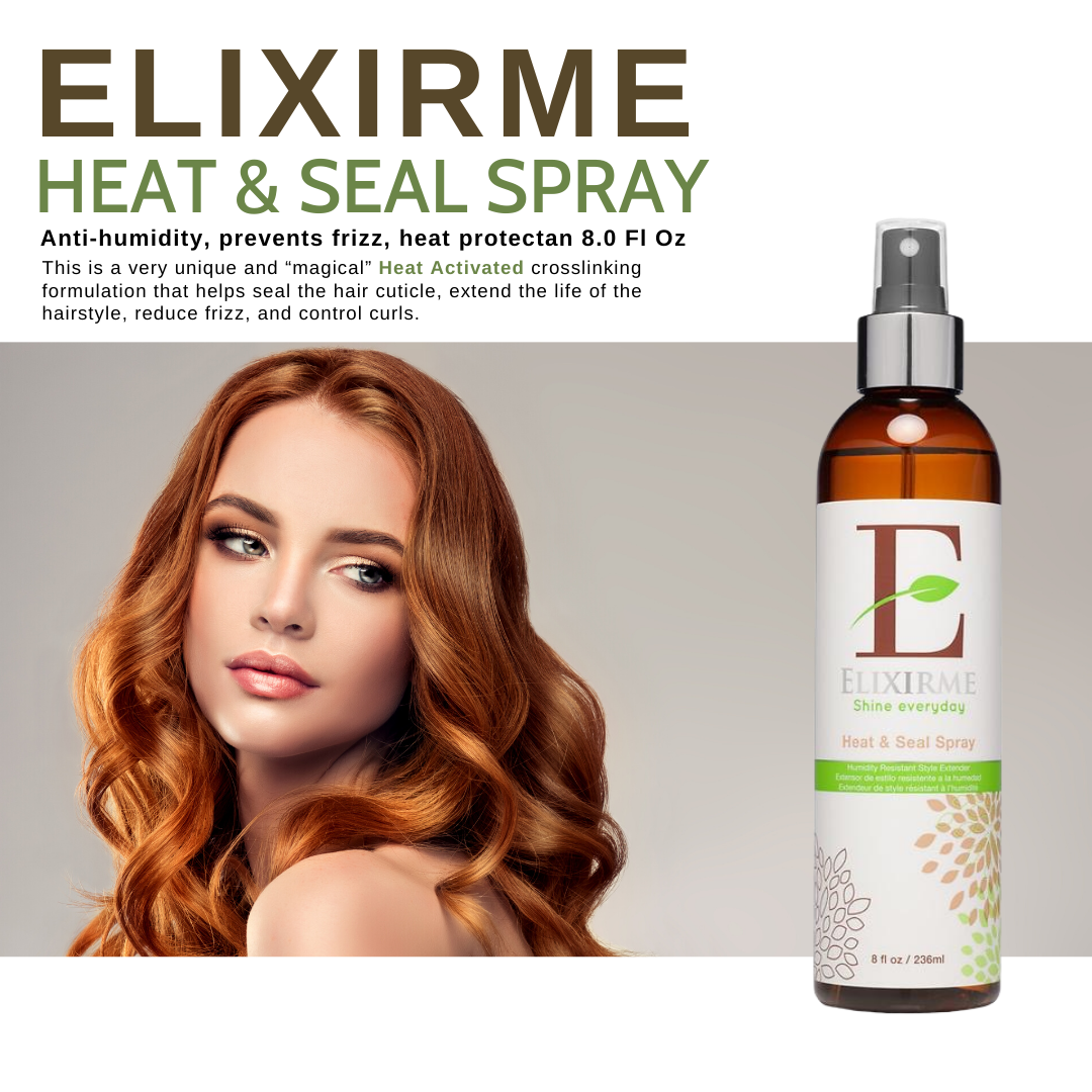 ElixirMe Anti-frizz treatment waterproofs your hair to stop frizz even in the worst humidity.