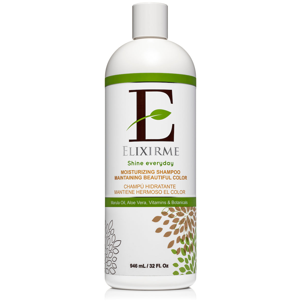 ElixirMe Moisture Repair Shampoo for Dry, Damaged Hair Sulfate-Free.